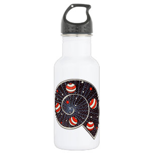 Spiral Galaxy Beach Ball Planets Funny Astronomy 532 Ml Water Bottle