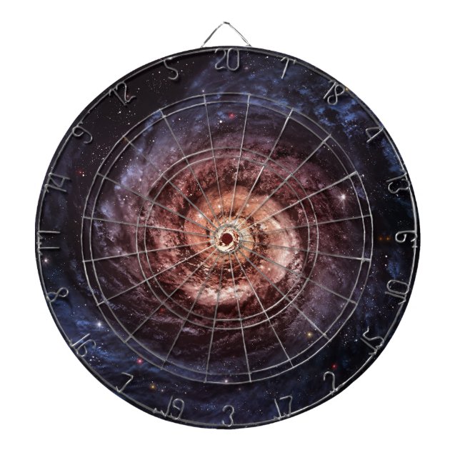 Spiral galaxy dartboard (Front)