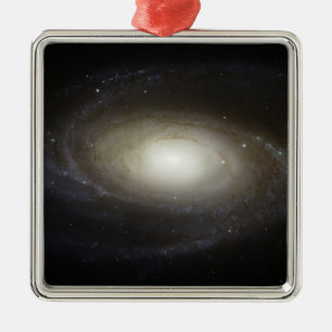 Spiral Galaxy M81 Metal Tree Decoration