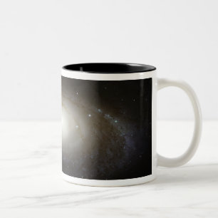 Spiral Galaxy M81 Two-Tone Coffee Mug