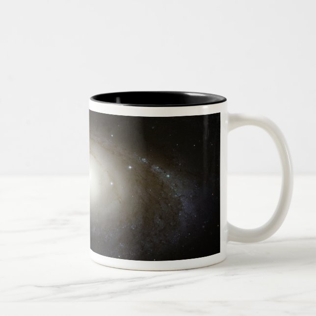 Spiral Galaxy M81 Two-Tone Coffee Mug (Right)