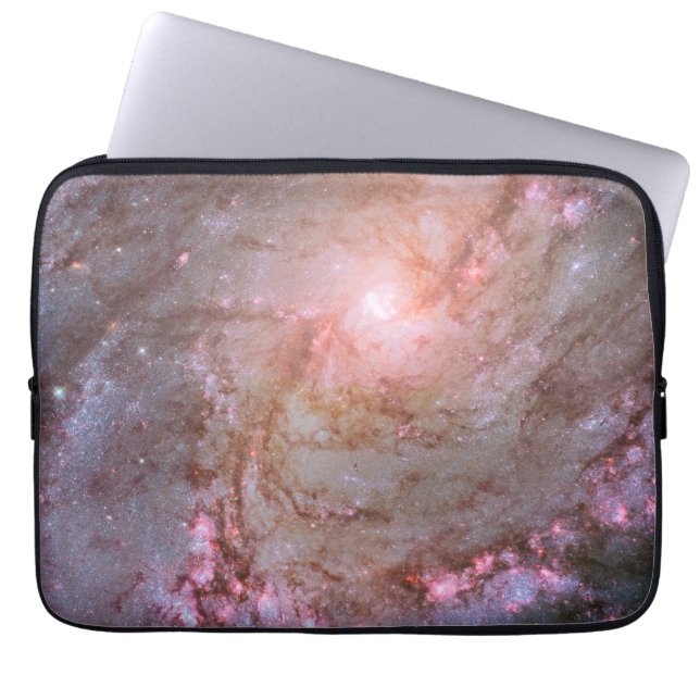 Spiral Galaxy M83, Ablaze With Star Formation. Laptop Sleeve (Front)