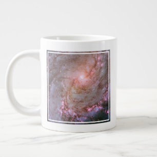 Spiral Galaxy M83, Ablaze With Star Formation. Large Coffee Mug