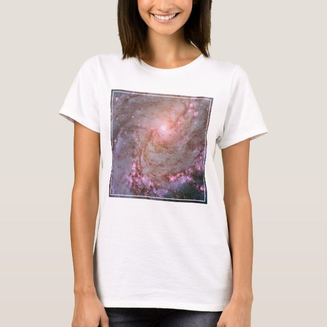 Spiral Galaxy M83, Ablaze With Star Formation. T-Shirt (Front)