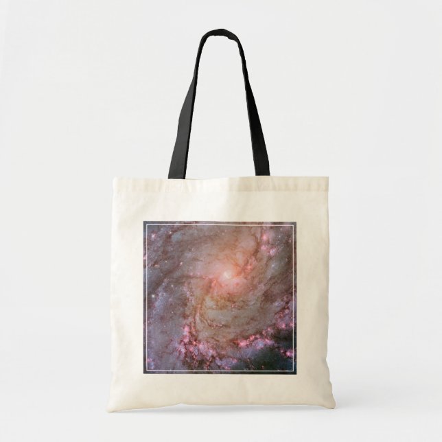Spiral Galaxy M83, Ablaze With Star Formation. Tote Bag (Front)