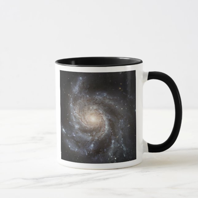 Spiral galaxy Messier 101 Mug (Right)