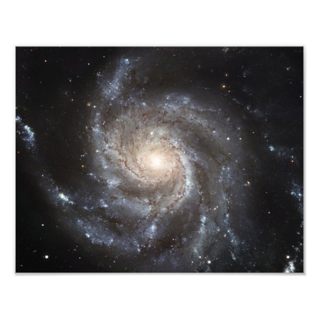 Spiral galaxy Messier 101 Photo Print (Front)