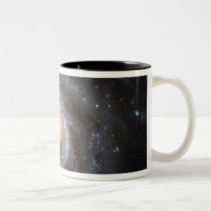 Spiral galaxy Messier 101 Two-Tone Coffee Mug
