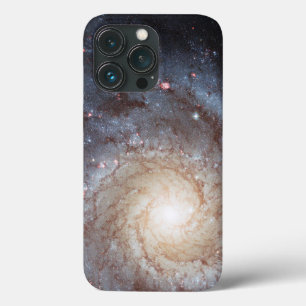 Spiral Galaxy Messier 74 (M74) NGC 628 Hubble iPhone 13 Pro Case