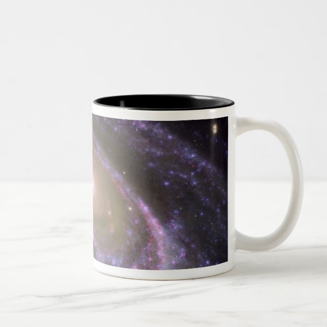 Spiral galaxy Messier 81 Two-Tone Coffee Mug (Right)