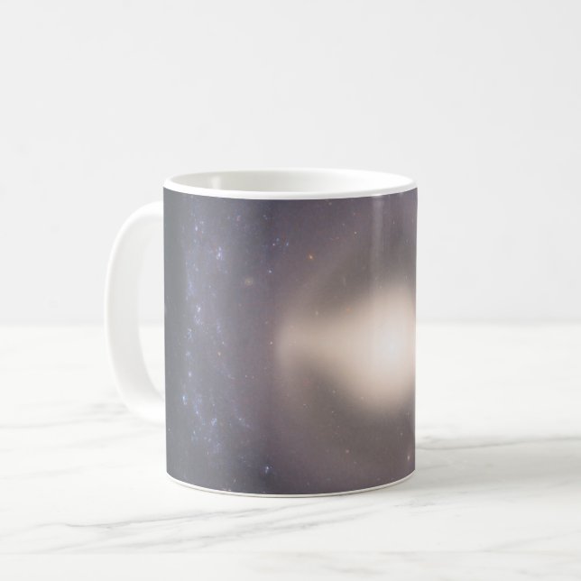 Spiral Galaxy Ngc 1015. Coffee Mug (Front Left)