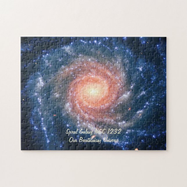 Spiral Galaxy NGC 1232 - Our Breathtaking Universe Jigsaw Puzzle (Horizontal)