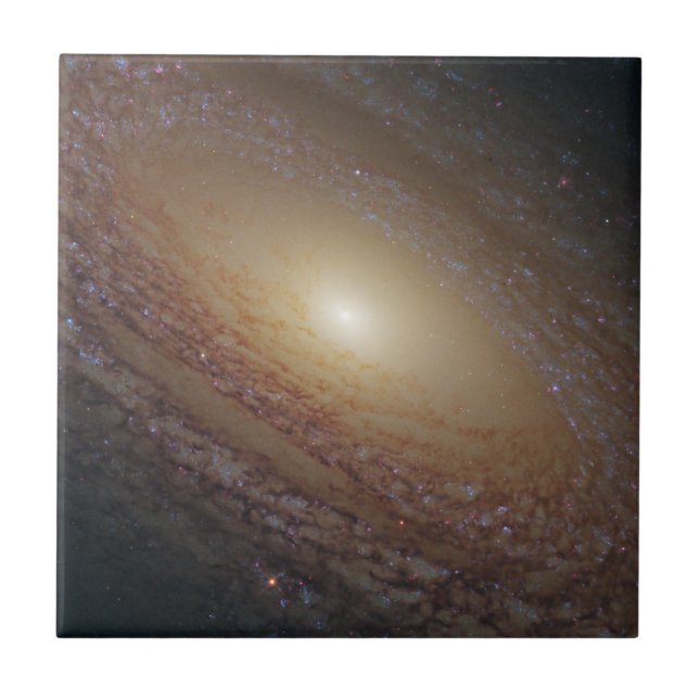 Spiral Galaxy Ngc 2841 Ceramic Tile (Front)