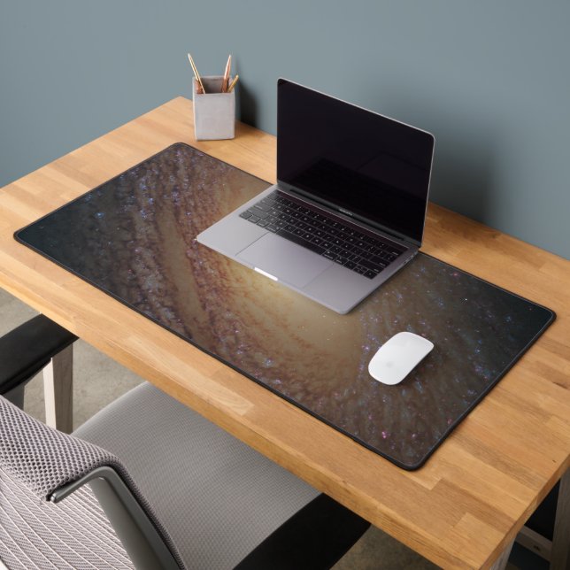 Spiral Galaxy Ngc 2841 Desk Mat (Office 2)