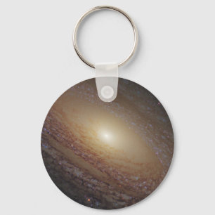 Spiral Galaxy Ngc 2841 Key Ring