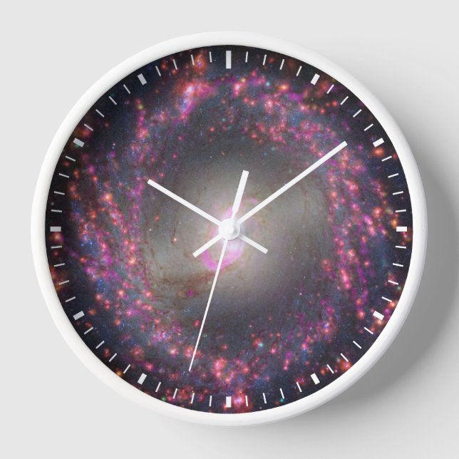 Spiral Galaxy Ngc 3351. Clock (Front)
