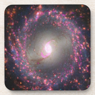 Spiral Galaxy Ngc 3351. Coaster