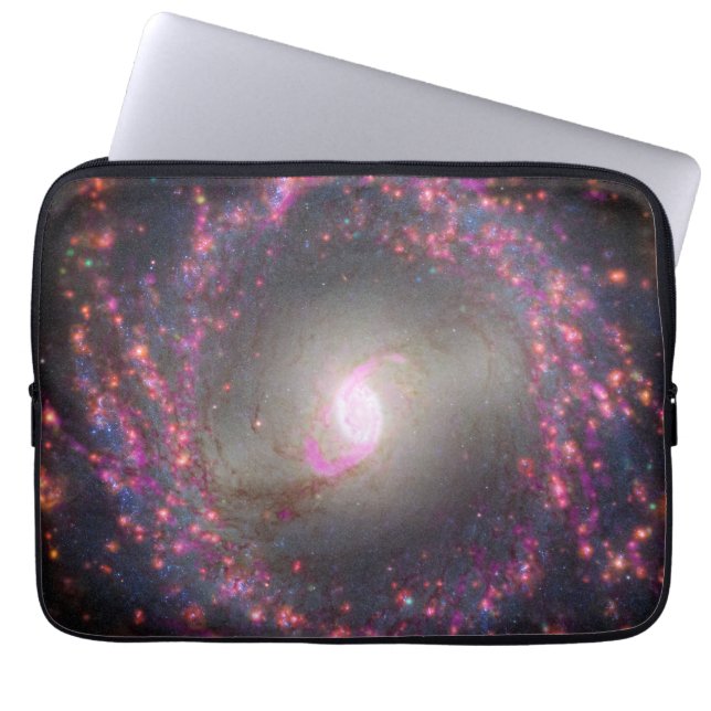 Spiral Galaxy Ngc 3351. Laptop Sleeve (Front)