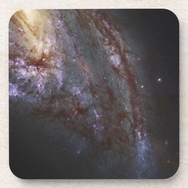 Spiral Galaxy Ngc 3627. Coaster (Front)