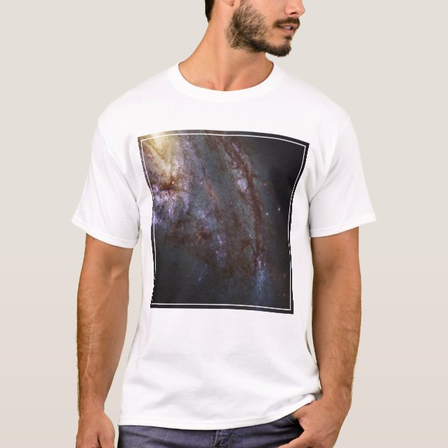 Spiral Galaxy Ngc 3627. T-Shirt (Front)