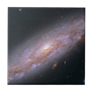 Spiral Galaxy Ngc 3972. Ceramic Tile