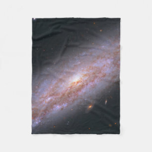 Spiral Galaxy Ngc 3972. Fleece Blanket