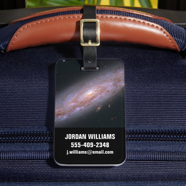 Spiral Galaxy Ngc 3972. Luggage Tag (Front Insitu 2)