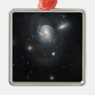 Spiral galaxy NGC 4911 Metal Tree Decoration