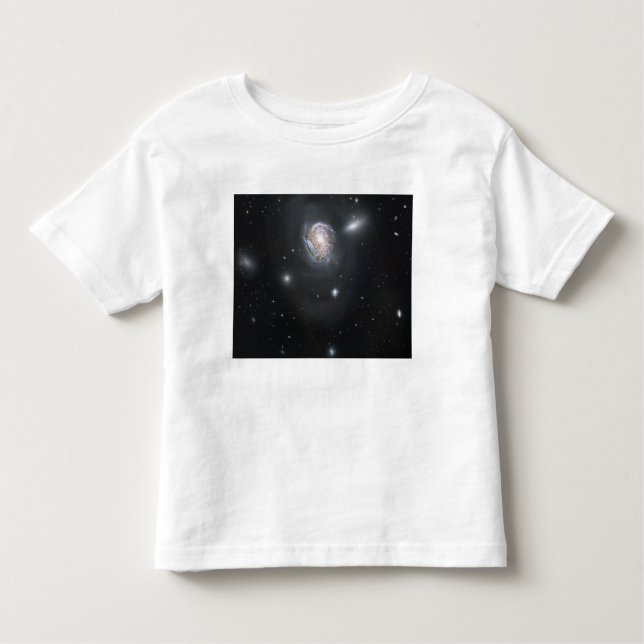 Spiral galaxy NGC 4911 Toddler T-Shirt (Front)