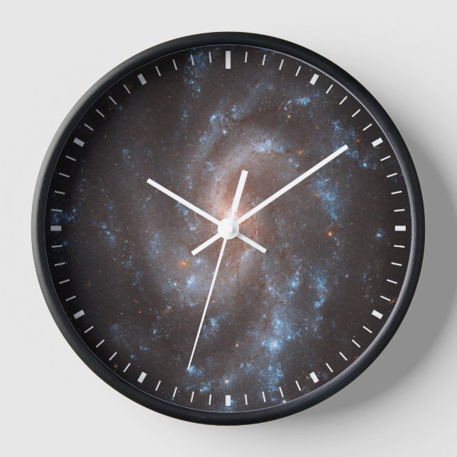 Spiral Galaxy Ngc 5584 Clock (Front)
