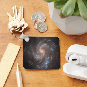 Spiral Galaxy Ngc 5584 Key Ring