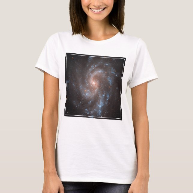 Spiral Galaxy Ngc 5584 T-Shirt (Front)