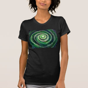 Spiral Galaxy Women's Dark T-shirt