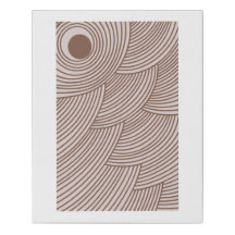 Spiral Geometry Wall Art – Editable Design