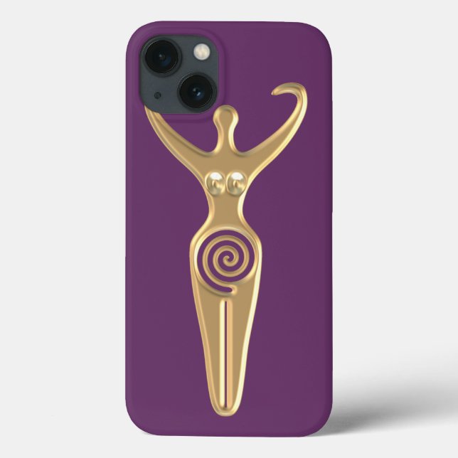 Spiral Goddess Case-Mate iPhone Case (Back)