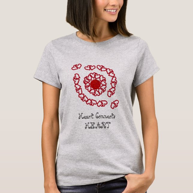 Spiral Hearts T-Shirt (Front)