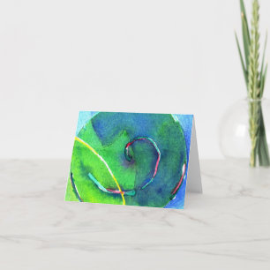 Spiral I Card