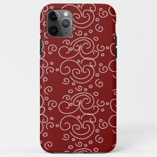 Spiral illustration iPhone 11 pro max case