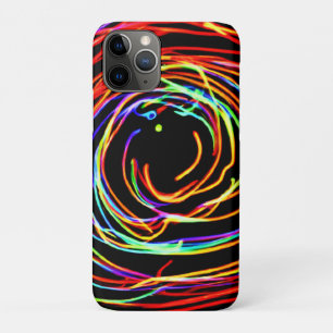 Spiral Lights Glow iPhone 11 Pro Case