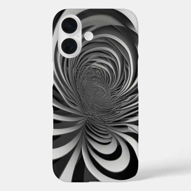 Spiral Line Art Case-Mate iPhone Case (Back)