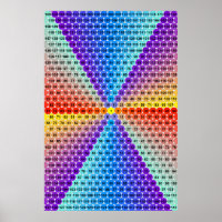 Spiral Multiplication Table - Hexagon