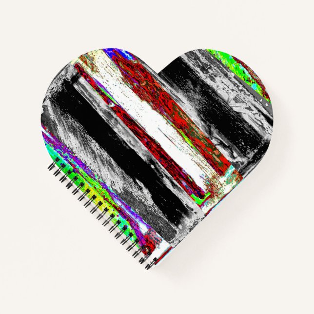 Spiral NotAll-Over Print Apron – Reflection Layers Notebook (Front)