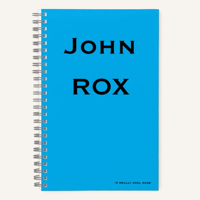 Spiral Notebook (Front)