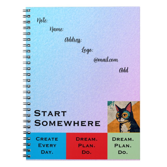 Spiral Notebook  (Front)