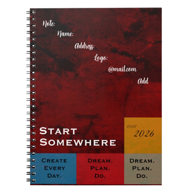 Spiral Notebook (Front)