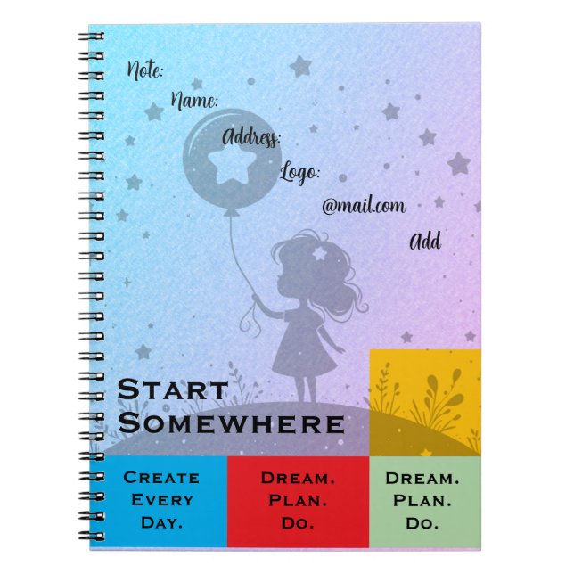 Spiral Notebook  (Front)