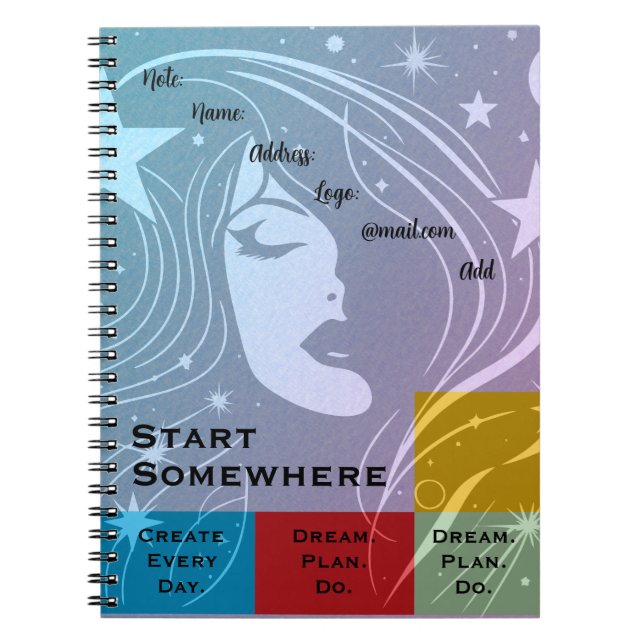 Spiral Notebook  (Front)