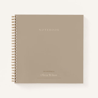 Spiral Notebook