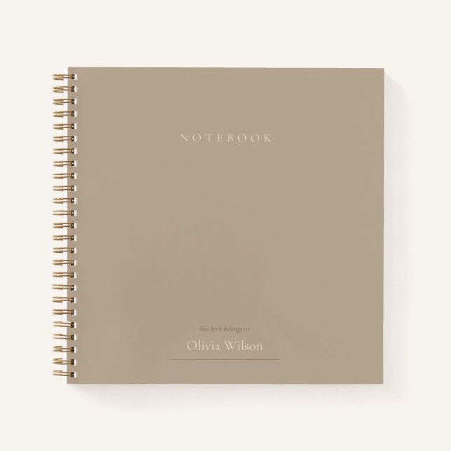 Spiral Notebook (Front)