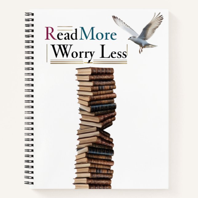 Spiral Notebook - Aesthetic Hardcover Journal  (Front)